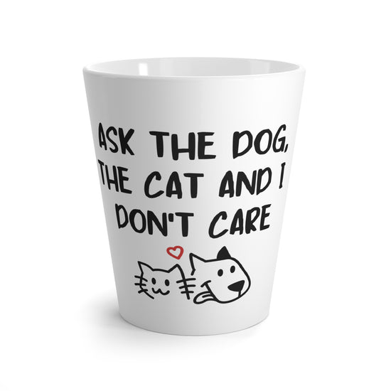 Ask the Dog Latte Mug