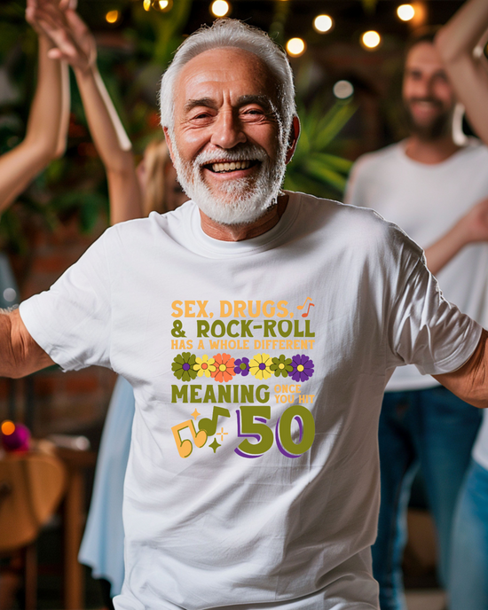 Sex, Drugs, and Rock and Roll Redefined with Age Design (green)